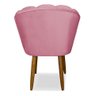 Cadeira Poltrona Pétala Sala Estar Penteadeira e Salão Rosa - 3