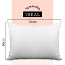 Ver imagem 2 de Travesseiro Premium de Fibra conforto extra tipo Pluma Pena de Ganso Ecológica 50x70cm - BF Colchões