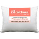 Ver imagem 1 de Travesseiro Premium de Fibra conforto extra tipo Pluma Pena de Ganso Ecológica 50x70cm - BF Colchões