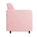 Ver imagem 6 de Sofá 03 Lugares Arezzo Suede Rosa Bebê Pés Chanfrado Tabaco - D’Rossi