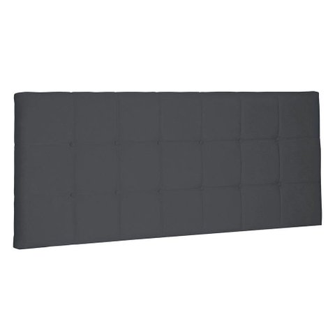 Cabeceira Painel Casal 1,40m Verona Suede Cinza