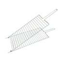 Ver imagem 1 de Grelha Dupla Aramado Abaloada P/peixe Linguicinha Frango