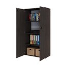 Ver imagem 3 de Armário Alto Fechado com 02 Portas 161,5x80x42cm Wlaf80 Terracota - Branco