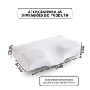 Ver imagem 3 de Kit 2 Travesseiros Viscorelax Viscoelástico Nasa Cervical com Memória