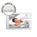 Ver imagem 4 de Kit 2 Travesseiros Viscorelax Viscoelástico Nasa Cervical com Memória