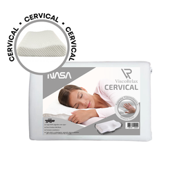 Kit 2 Travesseiros Viscorelax Viscoelástico Nasa Cervical com Memória - 4