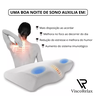 Kit 2 Travesseiros Viscorelax Viscoelástico Nasa Cervical com Memória - 5