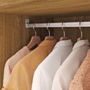 Ver imagem 5 de Guarda Roupa Guarda-Roupa Norway Nature-Alasca 6 Portas de Bater 2 Gavetas MDP