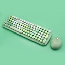 Ver imagem 5 de Mini Teclado e Mouse Educacional Sem fio Mofii Candy Tecla Redonda - Verde