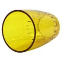 Ver imagem 4 de 24 Copos Crippa 300ml Plástico Amarelo Água Suco Refrigerante Escolar Lanche