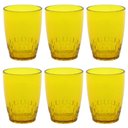 Ver imagem 1 de 24 Copos Crippa 300ml Plástico Amarelo Água Suco Refrigerante Escolar Lanche