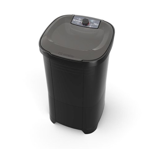 Tanquinho Mueller 10kg Semiautomático Mlt10 Preto 110v