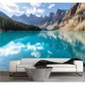 Papel De Parede Lago Montanhas Floresta Paisagem GG313 - 2