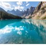 Papel De Parede Lago Montanhas Floresta Paisagem GG313 - 1