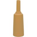 Ver imagem 1 de Vaso Galact Decorativo Cachepô Enfeite 26x8x8cm Cerâmica Amarelo