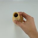 Ver imagem 2 de Vaso Galact Decorativo Cachepô Enfeite 26x8x8cm Cerâmica Amarelo