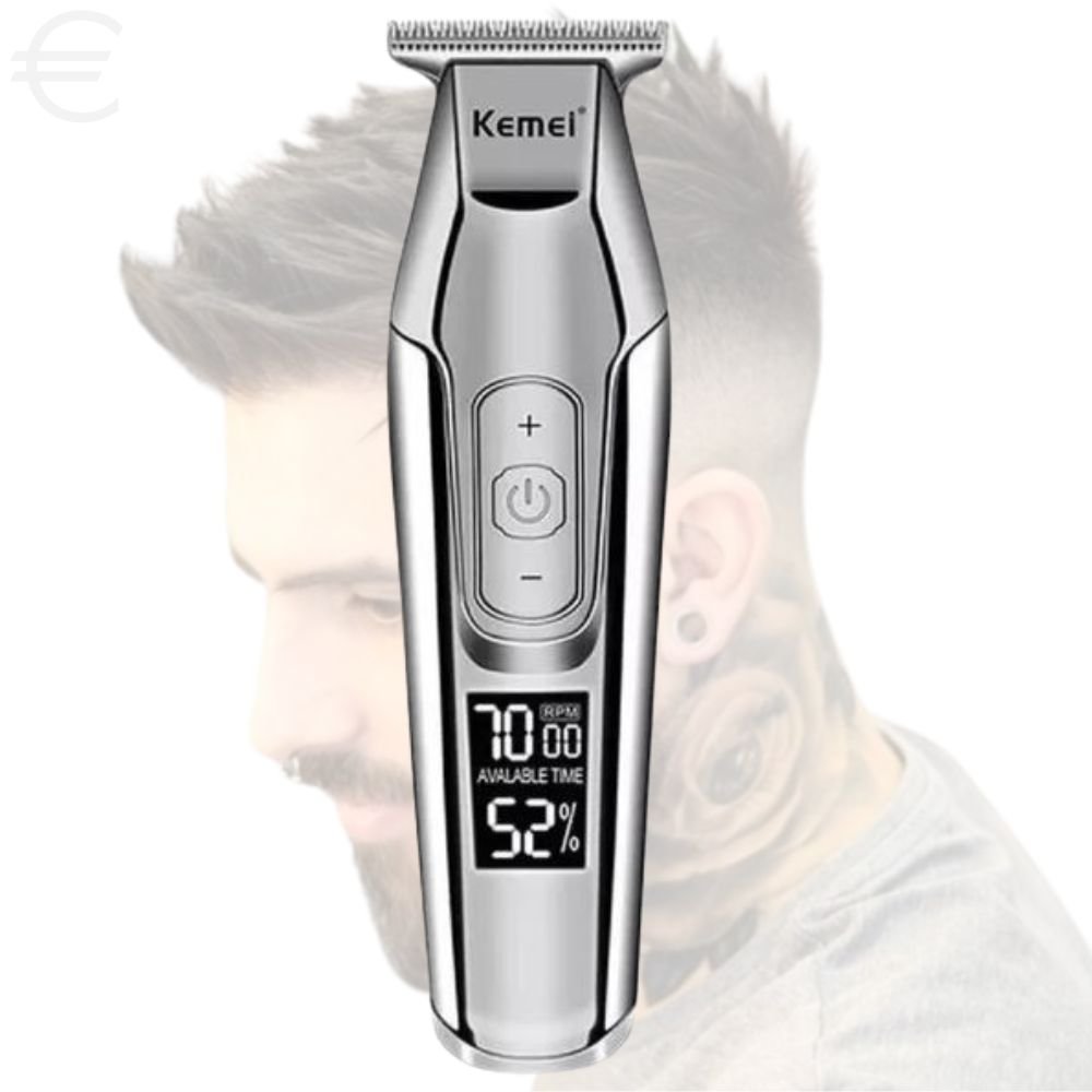 Máquina de Cortar Cabelo Kemei 5027 Acabamento Profissional