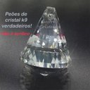 Ver imagem 2 de Lustre de Cristal K9 Legítimo Espiral 60 Cm de Altura