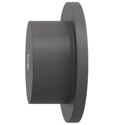 Kit 02 Pinos Suporte de Parede Madeira Preto Redondo Espelho Bolsa Cabide Decoração - Lyam Decor - 9