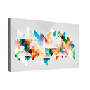 Ver imagem 1 de Quadro Geométrico Multicolorido -- BR ARTES Pequeno 60x40
