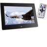 Porta Retrato Digital 10 Polegadas Preto Controle Remoto HD - 1