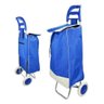 Carrinho de Feira Compras Dobrável com Rodas Reforçado 30 Lt - 2