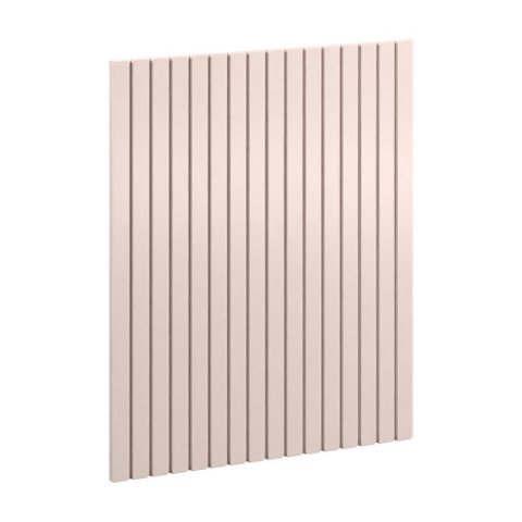Módulo de Parede Ripado 93,3x109x49cm Rosê - Matic Móveis