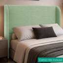 Ver imagem 2 de Cabeceira Queen 160 cm com Frame Imperial Boucle Oliva Impo