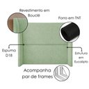 Ver imagem 4 de Cabeceira Queen 160 cm com Frame Imperial Boucle Oliva Impo