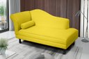 Ver imagem 2 de Recamier Divã Dubai 140 cm Braço Direito Amarelo
