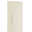 Ver imagem 4 de Guarda-Roupa Retrô 2 Portas Théo New Areia Fosco com Natural - MoveisAqui