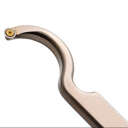 Formão com Pescoço Curvo Fechado para Escavar, com Inserto de Metal Duro, T3 - 3