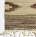 Ver imagem 3 de Tapete para Sala Quarto Geométrico Kilim Stripe 120x180 61401 Marrom