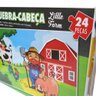 Quebra Cabeça Little Farm - 24 Peças - Pais e Filhos - 5