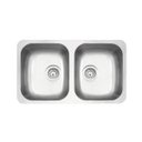 Ver imagem 1 de Cuba de embutir Tramontina Isis Plus 2C 34 BL Inox 77,5x45cm
