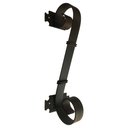 Ver imagem 1 de Puxador Ergonômico Rústico "S" Barra Reta Artesanal Libertas Rosas Artesanato Puxador de Porta Verni