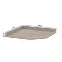 Ver imagem 2 de Tampo para Balcão Canto Diagonal 74cm Premium Luciane Móveis