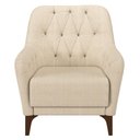 Ver imagem 3 de Kit 2 Poltronas Decorativas para Sala com Capitonê Pietà M22 Linho Champanhe - Mpozenato