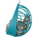 Ver imagem 3 de Balanço Ninho Suspenso Hungria Azul Turquia e Maranta Bege