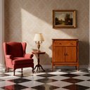 Ver imagem 3 de Balcão de Madeira Linz com Pés Luis Xv 2 Portas 1 Gaveta 99 X 90 X 45 Cm (a X L X P) - Cor Imbuia