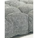 Ver imagem 4 de Kit com 6 Almofada de Cadeira Futton com Amarração 40x40cm - Grafite