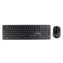 Ver imagem 1 de Combo Kross Teclado e Mouse USB, Sem Fio, Elegance - KE-KM558V1 Preto