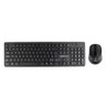 Combo Kross Teclado e Mouse USB, Sem Fio, Elegance - KE-KM558V1 Preto - 1