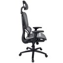 Ver imagem 2 de Cadeira de Escritório Ergonômica Presidente Tela Mesh Kelter Cinza V504