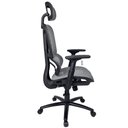 Ver imagem 3 de Cadeira de Escritório Ergonômica Presidente Tela Mesh Kelter Cinza V504