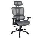 Ver imagem 1 de Cadeira de Escritório Ergonômica Presidente Tela Mesh Kelter Cinza V504