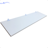 1 Prateleira Branca 90X30 Com Suporte Flutuante Mdf  Organizadora Decoração Cozinha Quarto Banheiro - 2