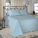 Ver imagem 2 de Jogo de Cama King Size Algodão 300 Fios 4 Pçs Estampa Estilo
