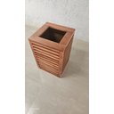 Ver imagem 4 de Lixeira Moderna em Madeira Maciça