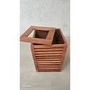 Ver imagem 2 de Lixeira Moderna em Madeira Maciça